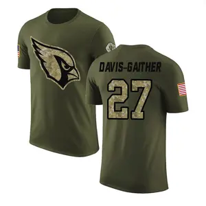 Youth Akeem Davis-Gaither Arizona Cardinals Olive Salute to Service Legend T-Shirt