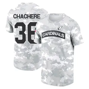 Youth Andre Chachere Arizona Cardinals Arctic Camo 2024 Salute to Service Performance T-Shirt