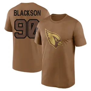Youth Angelo Blackson Arizona Cardinals Brown 2023 Salute To Service Legend Performance T-Shirt