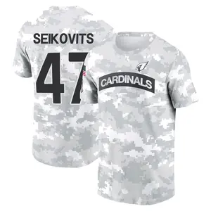 Youth Bernhard Seikovits Arizona Cardinals Arctic Camo 2024 Salute to Service Performance T-Shirt