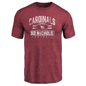 Youth Bilal Nichols Arizona Cardinals Flanker Tri-Blend T-Shirt - Maroon