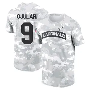 Youth BJ Ojulari Arizona Cardinals Arctic Camo 2024 Salute to Service Performance T-Shirt