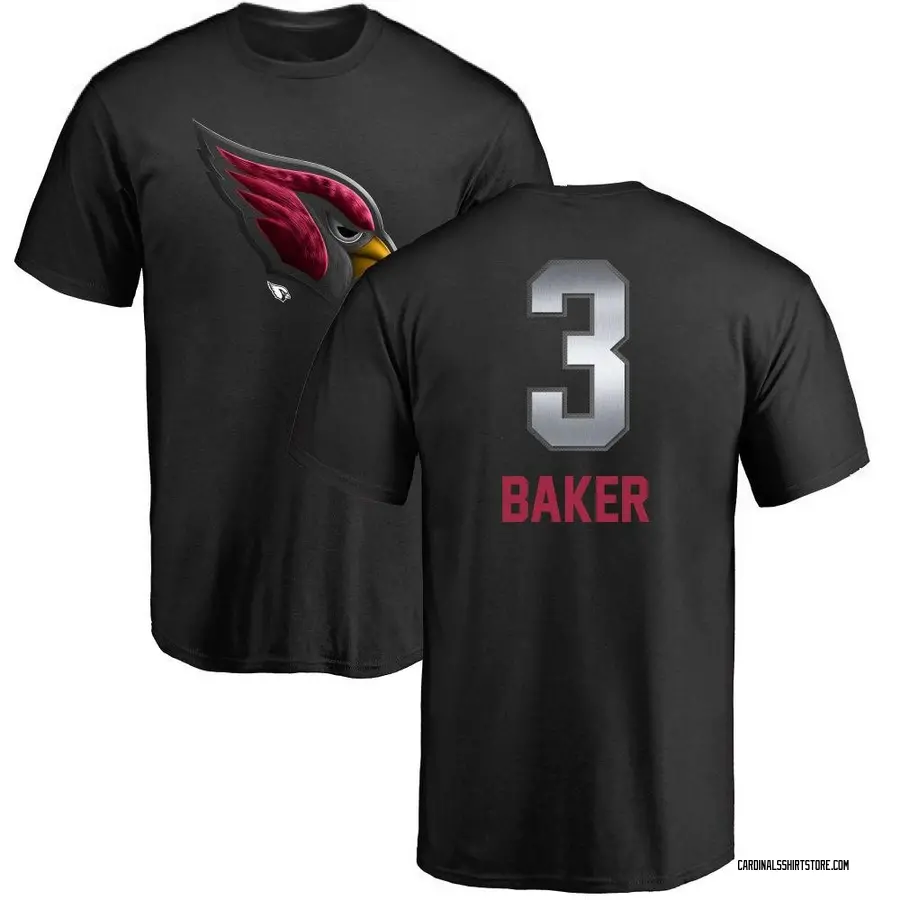 Youth Budda Baker Arizona Cardinals Midnight Mascot T-Shirt - Black