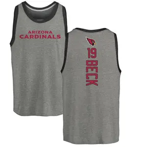 Youth Carson Beck Arizona Cardinals Backer Tri-Blend Tank Top - Ash