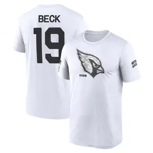 Youth Carson Beck Arizona Cardinals White 2024 Salute to Service Legend Performance T-Shirt