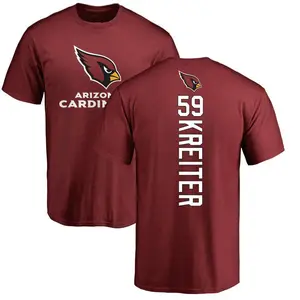 Youth Casey Kreiter Arizona Cardinals Backer T-Shirt - Maroon