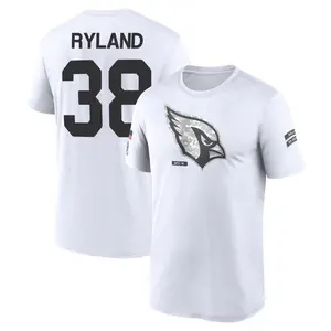 Youth Chad Ryland Arizona Cardinals White 2024 Salute to Service Legend Performance T-Shirt