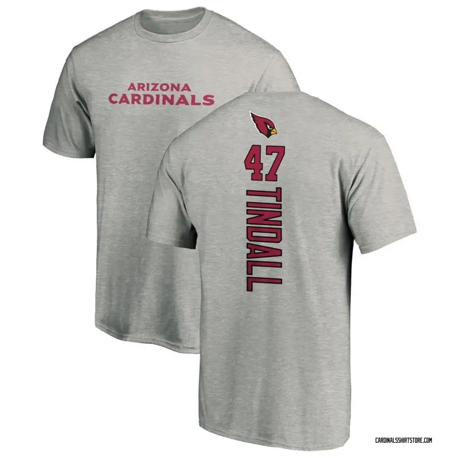 Youth Channing Tindall Arizona Cardinals Backer T-Shirt - Ash