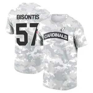 Youth Chase Bisontis Arizona Cardinals Arctic Camo 2024 Salute to Service Performance T-Shirt