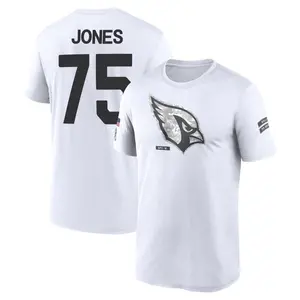 Youth Christian Jones Arizona Cardinals White 2024 Salute to Service Legend Performance T-Shirt