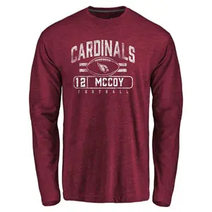 Youth Colt McCoy Arizona Cardinals Flanker Tri-Blend Long Sleeve T-Shirt - Garnet