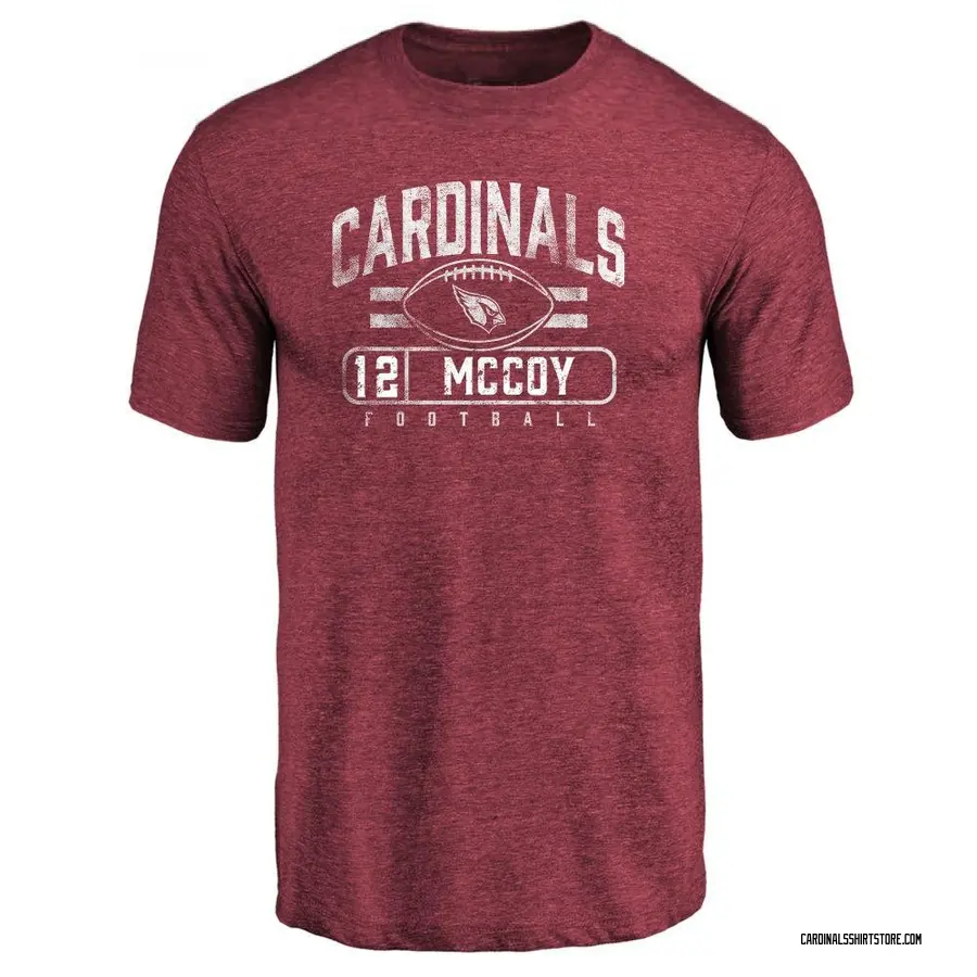 Youth Colt McCoy Arizona Cardinals Flanker Tri-Blend T-Shirt - Maroon