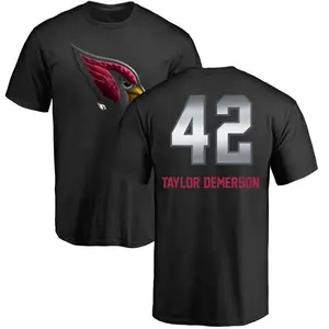Youth Dadrion Taylor-Demerson Arizona Cardinals Midnight Mascot T-Shirt - Black