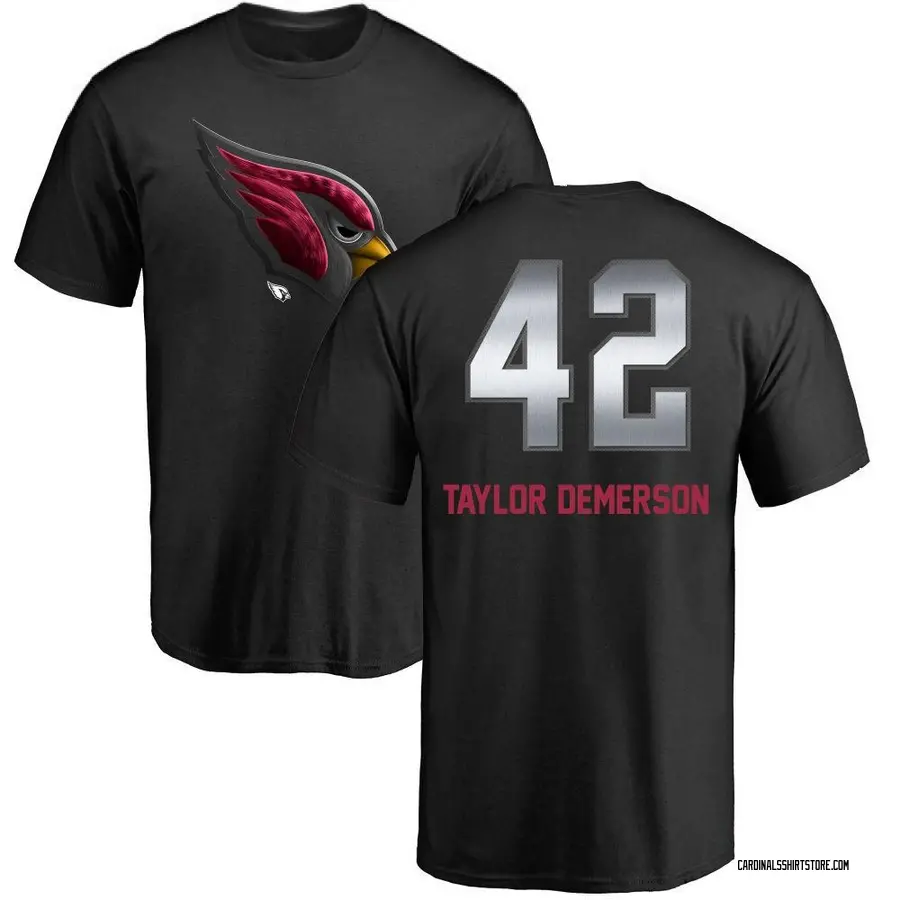 Youth Dadrion Taylor-Demerson Arizona Cardinals Midnight Mascot T-Shirt - Black