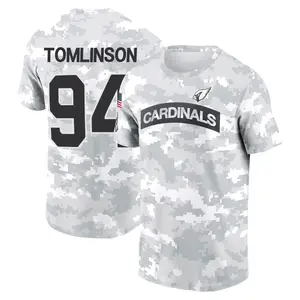 Youth Dalvin Tomlinson Arizona Cardinals Arctic Camo 2024 Salute to Service Performance T-Shirt