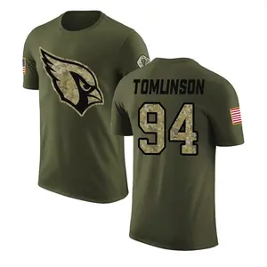 Youth Dalvin Tomlinson Arizona Cardinals Olive Salute to Service Legend T-Shirt