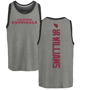 Youth Damonic Williams Arizona Cardinals Backer Tri-Blend Tank Top - Ash