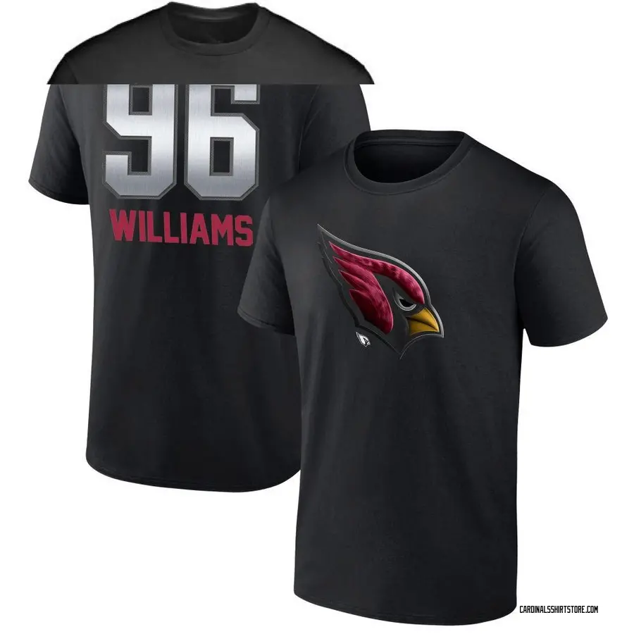Youth Damonic Williams Arizona Cardinals Midnight Mascot T-Shirt - Black