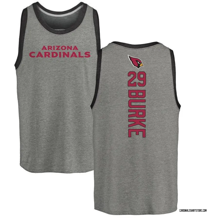 Youth Denzel Burke Arizona Cardinals Backer Tri-Blend Tank Top - Ash