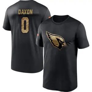 Youth Denzel Daxon Arizona Cardinals Black 2020 Salute To Service Performance T-Shirt