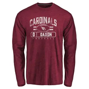Youth Denzel Daxon Arizona Cardinals Flanker Tri-Blend Long Sleeve T-Shirt - Garnet