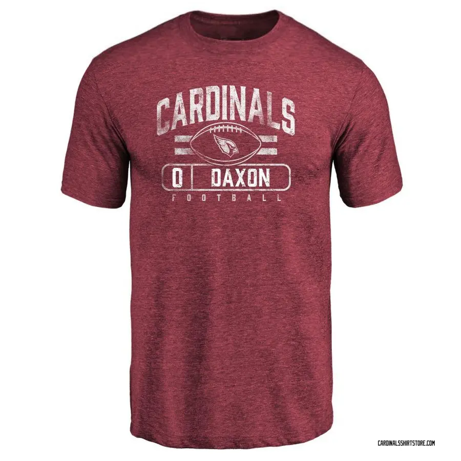 Youth Denzel Daxon Arizona Cardinals Flanker Tri-Blend T-Shirt - Maroon
