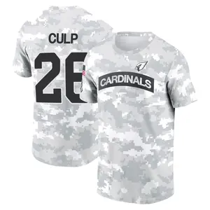 Youth Elijah Culp Arizona Cardinals Arctic Camo 2024 Salute to Service Performance T-Shirt