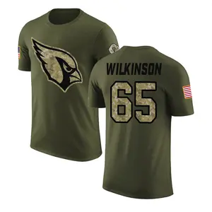 Youth Elijah Wilkinson Arizona Cardinals Olive Salute to Service Legend T-Shirt