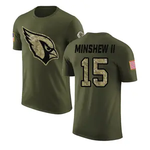 Youth Gardner Minshew II Arizona Cardinals Olive Salute to Service Legend T-Shirt