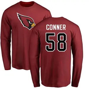 Youth Hayden Conner Arizona Cardinals Name & Number Logo Long Sleeve T-Shirt - Maroon