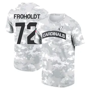 Youth Hjalte Froholdt Arizona Cardinals Arctic Camo 2024 Salute to Service Performance T-Shirt