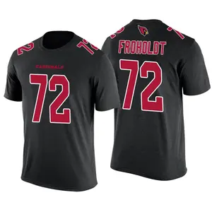 Youth Hjalte Froholdt Arizona Cardinals Black Color Rush Legend T-Shirt