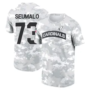 Youth Isaac Seumalo Arizona Cardinals Arctic Camo 2024 Salute to Service Performance T-Shirt