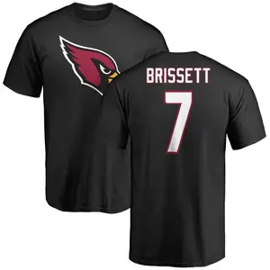 Youth Jacoby Brissett Arizona Cardinals Name & Number Logo T-Shirt - Black