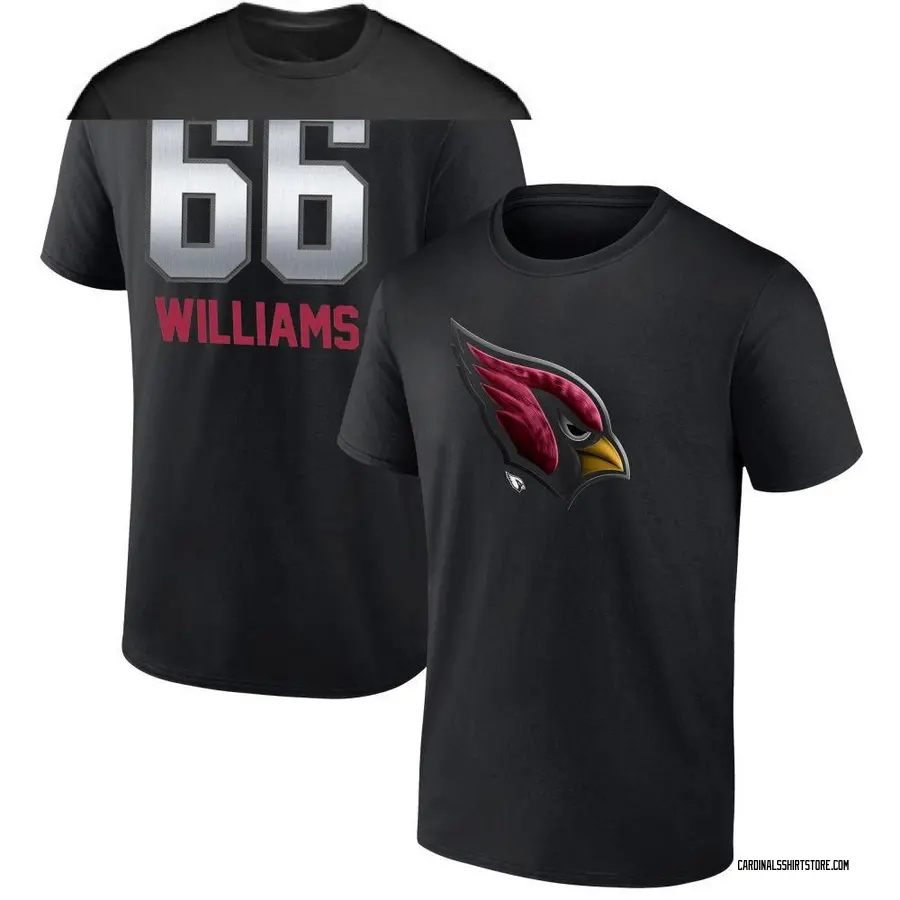 Youth Jayden Williams Arizona Cardinals Midnight Mascot T-Shirt - Black