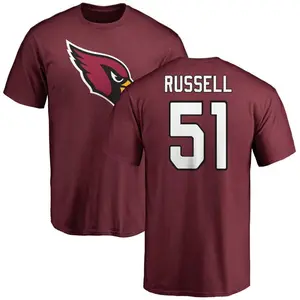 Youth J.J. Russell Arizona Cardinals Name & Number Logo T-Shirt - Maroon
