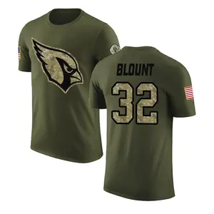 Youth Joey Blount Arizona Cardinals Olive Salute to Service Legend T-Shirt