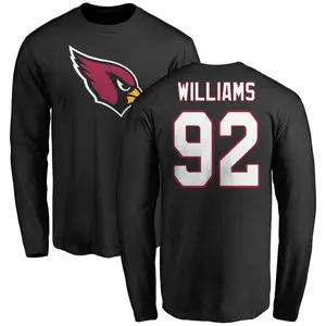 Youth Jonah Williams Arizona Cardinals Name & Number Logo Long Sleeve T-Shirt - Black