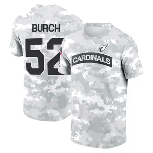 Youth Jordan Burch Arizona Cardinals Arctic Camo 2024 Salute to Service Performance T-Shirt