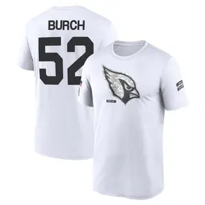 Youth Jordan Burch Arizona Cardinals White 2024 Salute to Service Legend Performance T-Shirt