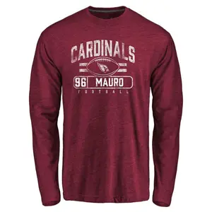 Youth Josh Mauro Arizona Cardinals Flanker Tri-Blend Long Sleeve T-Shirt - Garnet