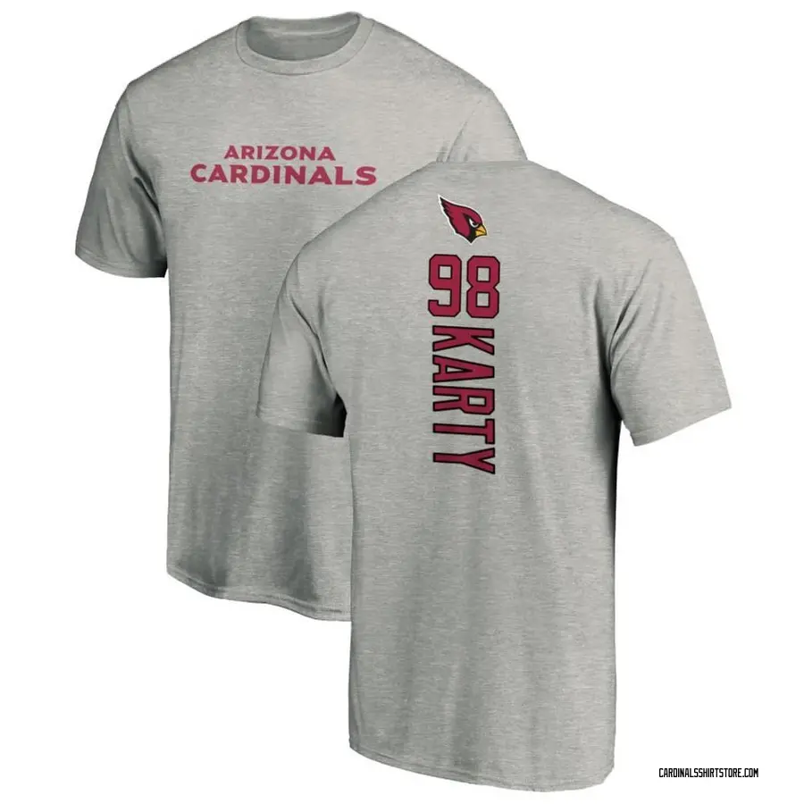 Youth Joshua Karty Arizona Cardinals Backer T-Shirt - Ash