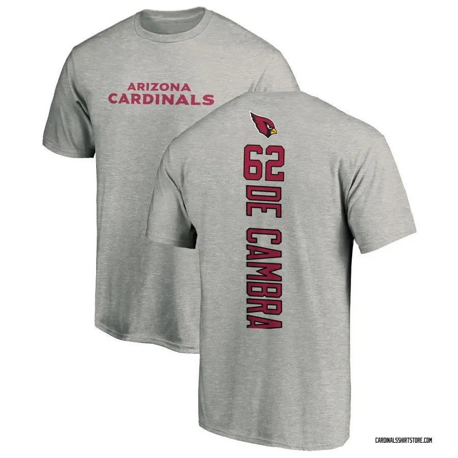 Youth Ka'ena De Cambra Arizona Cardinals Backer T-Shirt - Ash