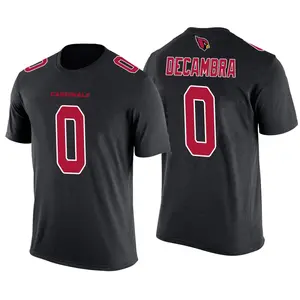 Youth Ka'ena Decambra Arizona Cardinals Black Color Rush Legend T-Shirt