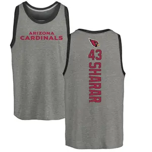Youth Karson Sharar Arizona Cardinals Backer Tri-Blend Tank Top - Ash