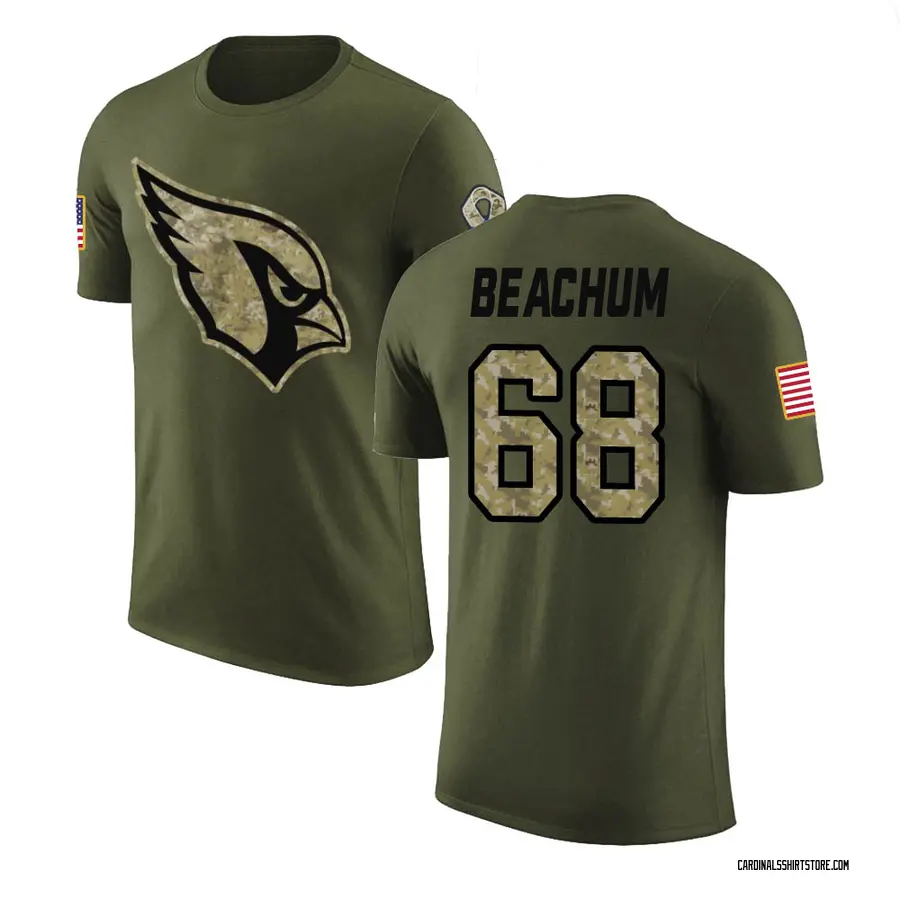 Youth Kelvin Beachum Arizona Cardinals Olive Salute to Service Legend T-Shirt