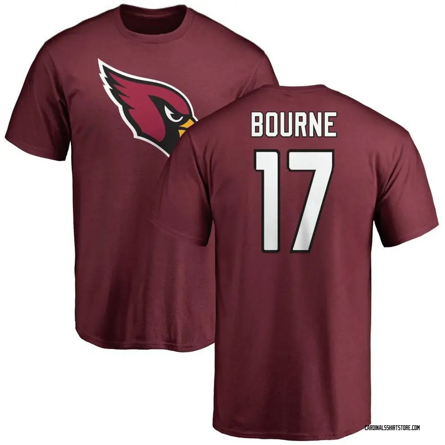 Youth Kendrick Bourne Arizona Cardinals Name & Number Logo T-Shirt - Maroon