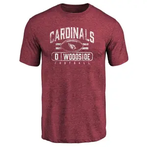 Youth Logan Woodside Arizona Cardinals Flanker Tri-Blend T-Shirt - Maroon