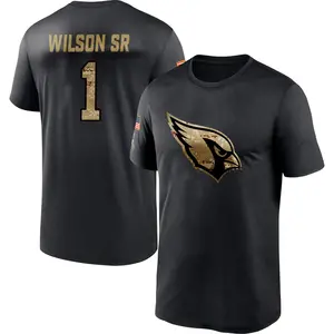 Youth Mack Wilson Sr. Arizona Cardinals Black 2020 Salute To Service Performance T-Shirt