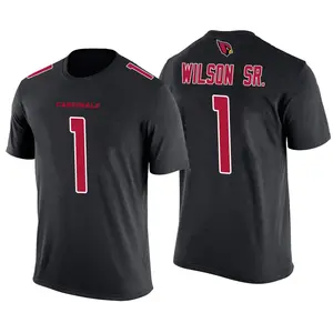 Youth Mack Wilson Sr. Arizona Cardinals Black Color Rush Legend T-Shirt